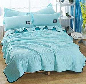 🔥Summer time limit-50% DISCOUNT-❄️Cool Ice Silk Summer Blanket Queen King Size-Perfect for summer