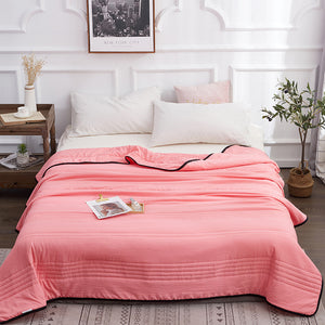 🔥Summer time limit-50% DISCOUNT-❄️Cool Ice Silk Summer Blanket Queen King Size-Perfect for summer