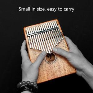 17 keys Kalimba Thumb Piano Finger Piano Therapy Musical Instrument