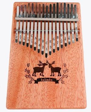 17 keys Kalimba Thumb Piano Finger Piano Therapy Musical Instrument